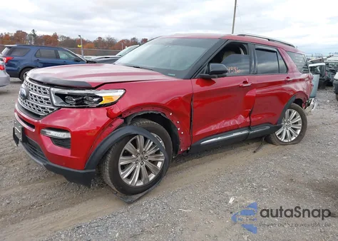 2020 Ford Explorer Limited из США, поврежденный, VIN 1FMSK8FH9LGA60509